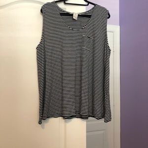 FINAL PRICE NWOT American Rag Striped Tank Top